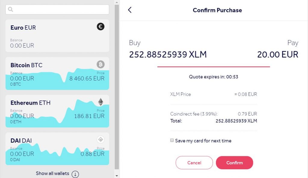 Buy Stellar Lumens