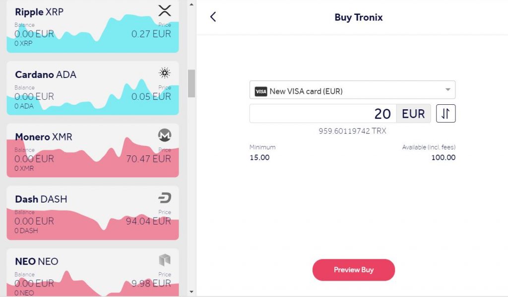 buy tron online