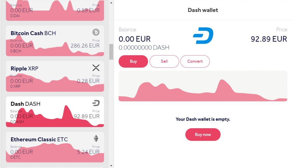 Buy Dash online