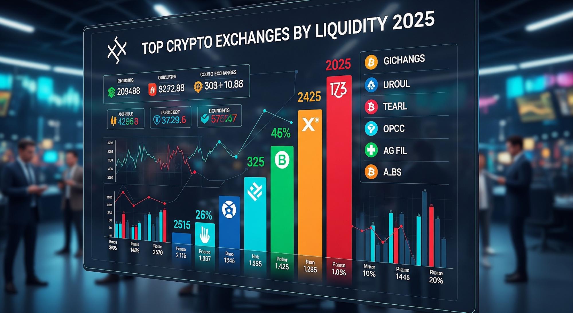 graph for top crypto exchanges