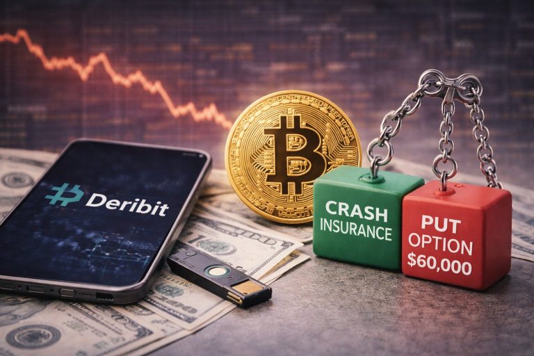 Bitcoin ETF Holders Buy $60,000 Puts as Deribit Sees Crash Insurance Build