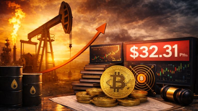 Luxor Says Oil Shock Hits Bitcoin Miners Through Hashprice More Than Power Costs